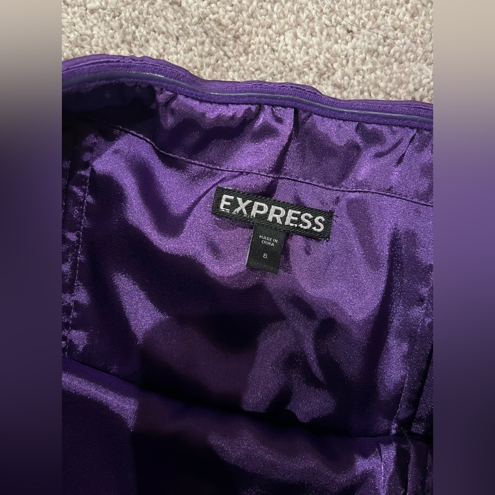 Express Strapless Dress - Picture 3 of 5
